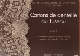 Cartons de dentelle au fuseau nr. 3